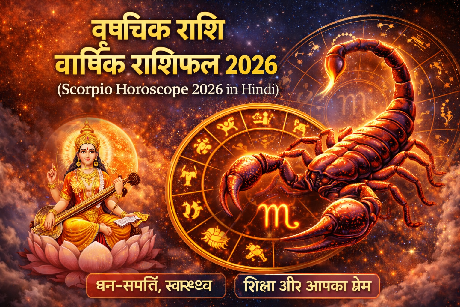 वृश्चिक राशि वार्षिक राशिफल