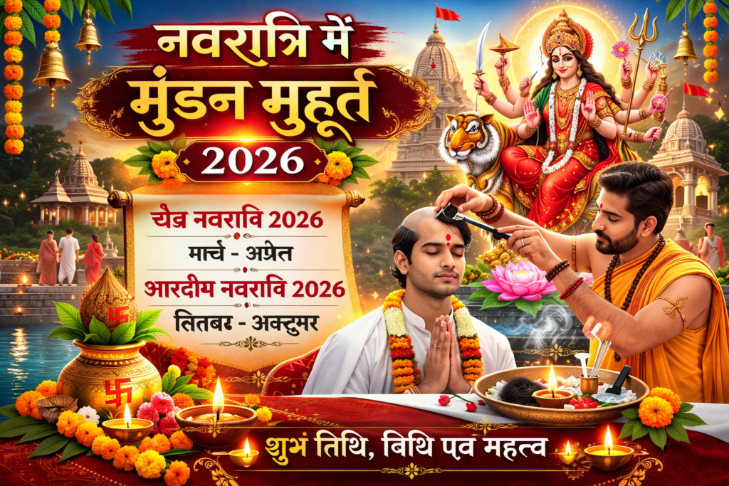 Navratri Me Mundan Muhurat 2026