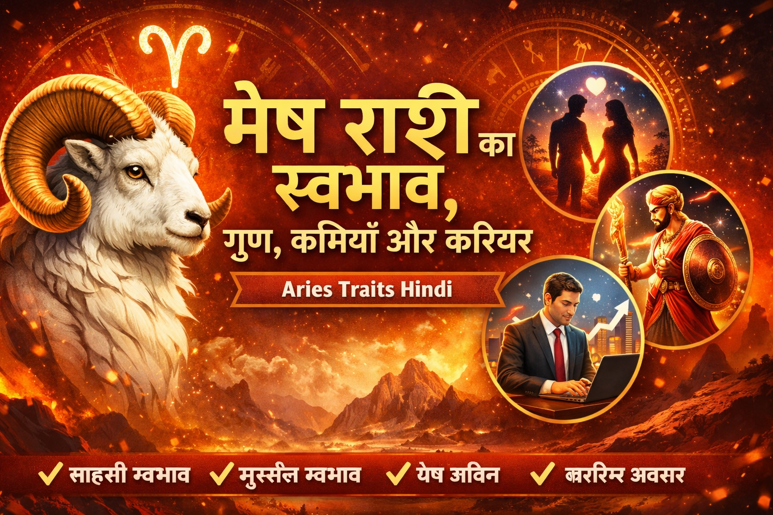 मेष राशि का स्वभाव