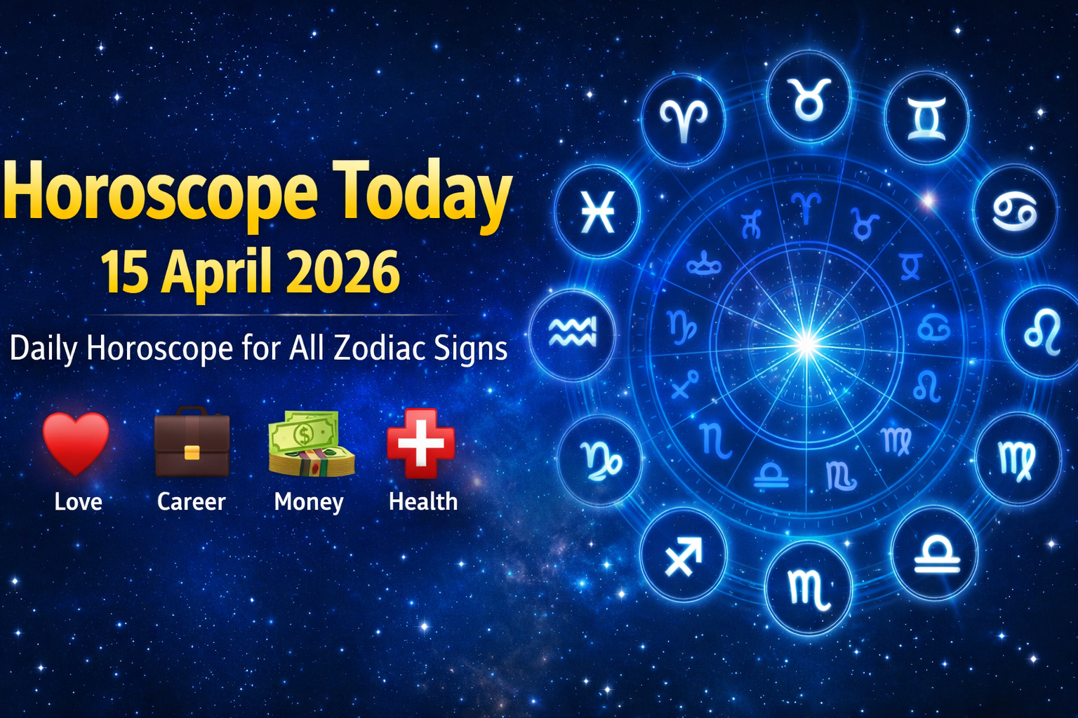 horoscope today 15 april 2026