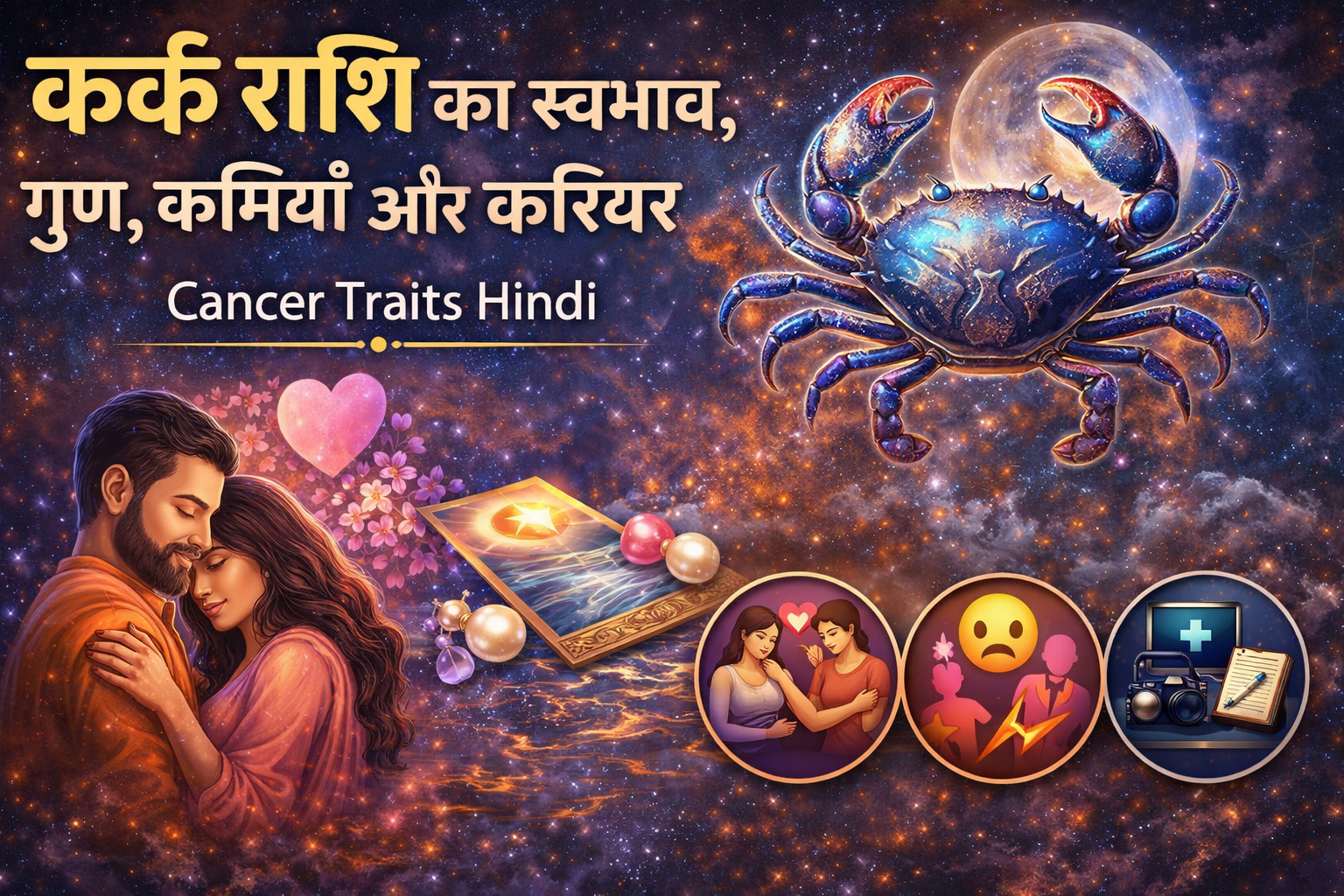 कर्क राशि का स्वभाव