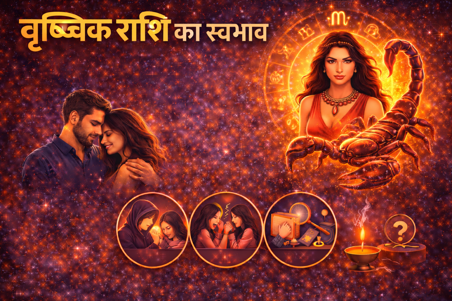 वृश्चिक राशि का स्वभाव