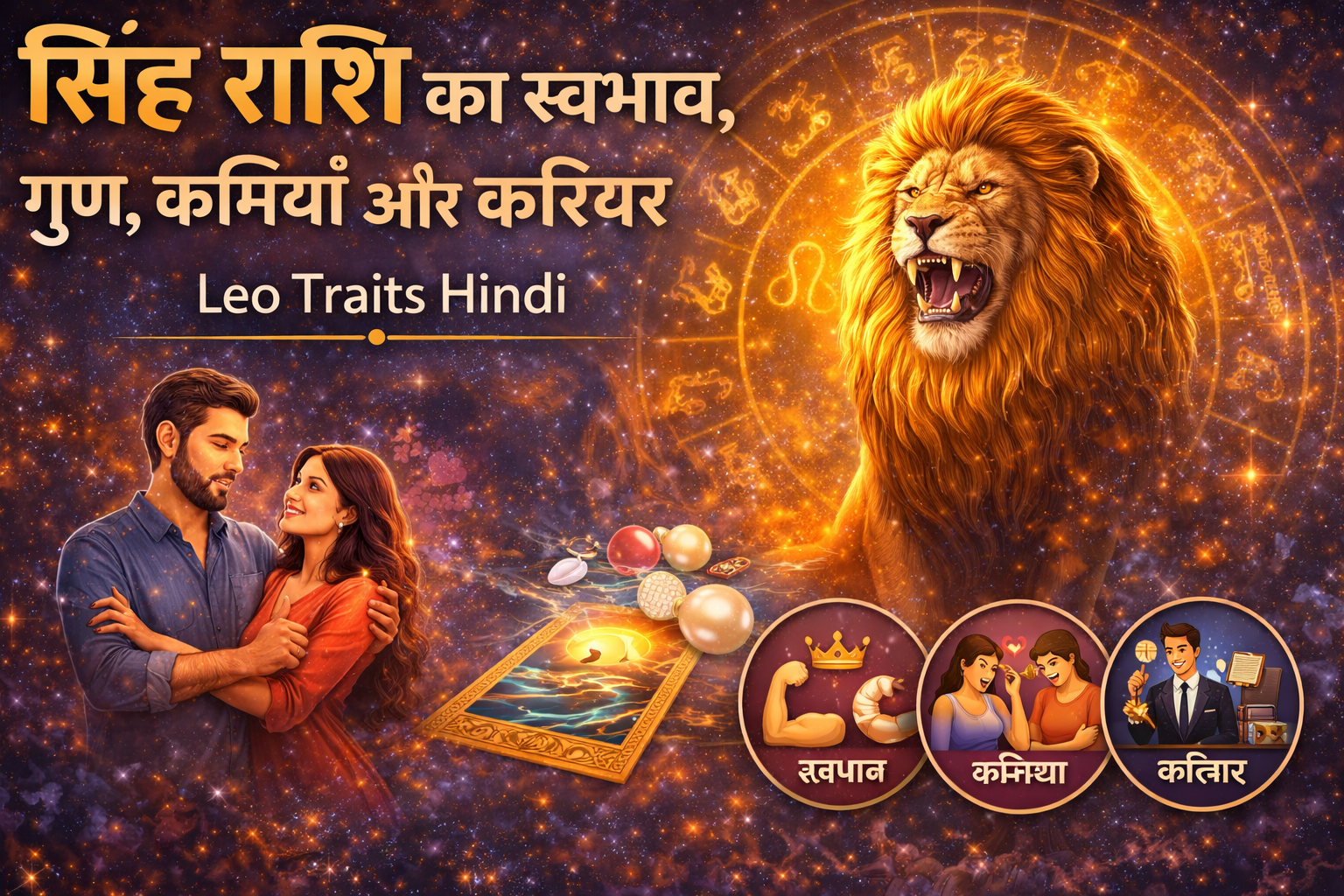 सिंह राशि का स्वभाव