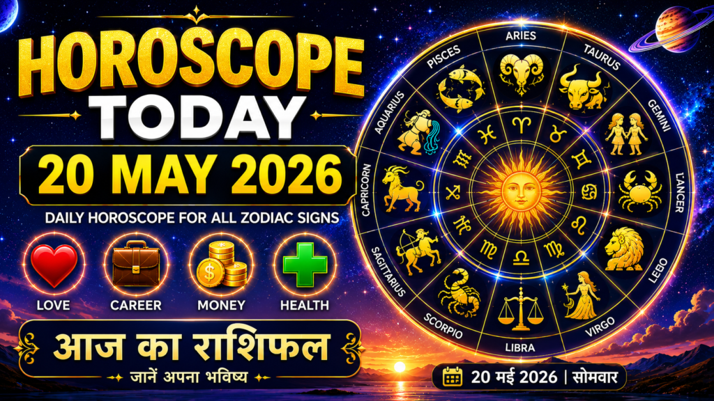 horoscope today 20 may 2026 all zodiac signs astrology prediction