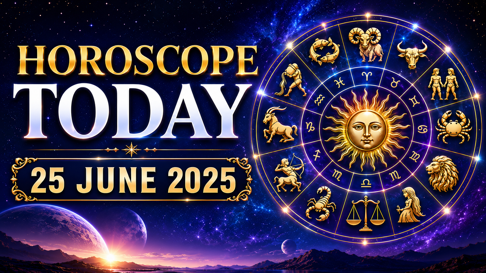 horoscope today 25 june 2026