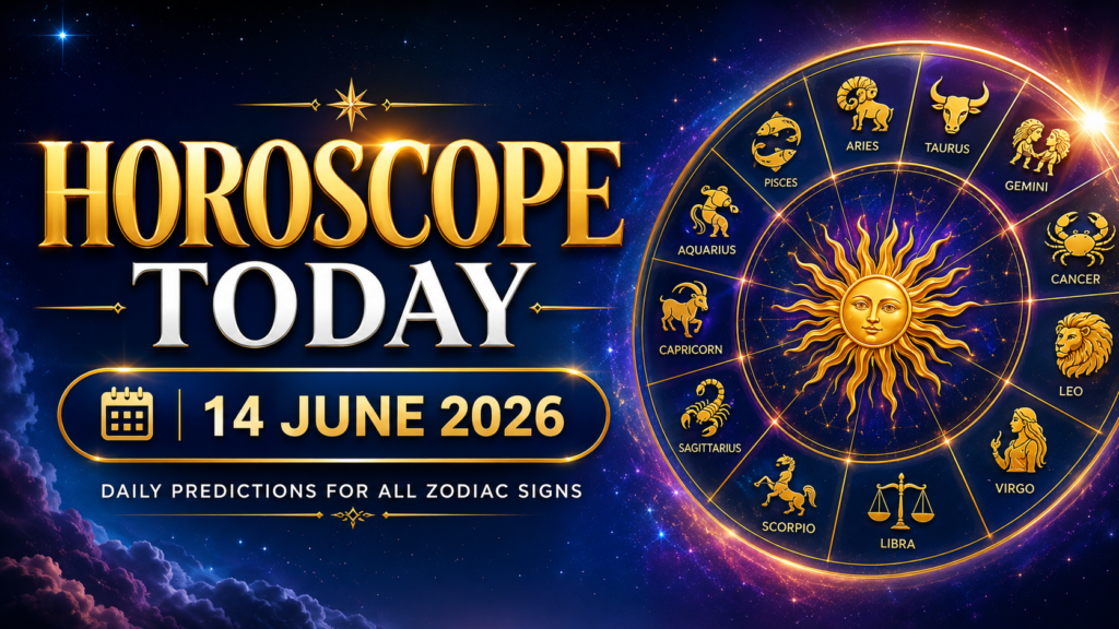 Horoscope Today 14 June 2026