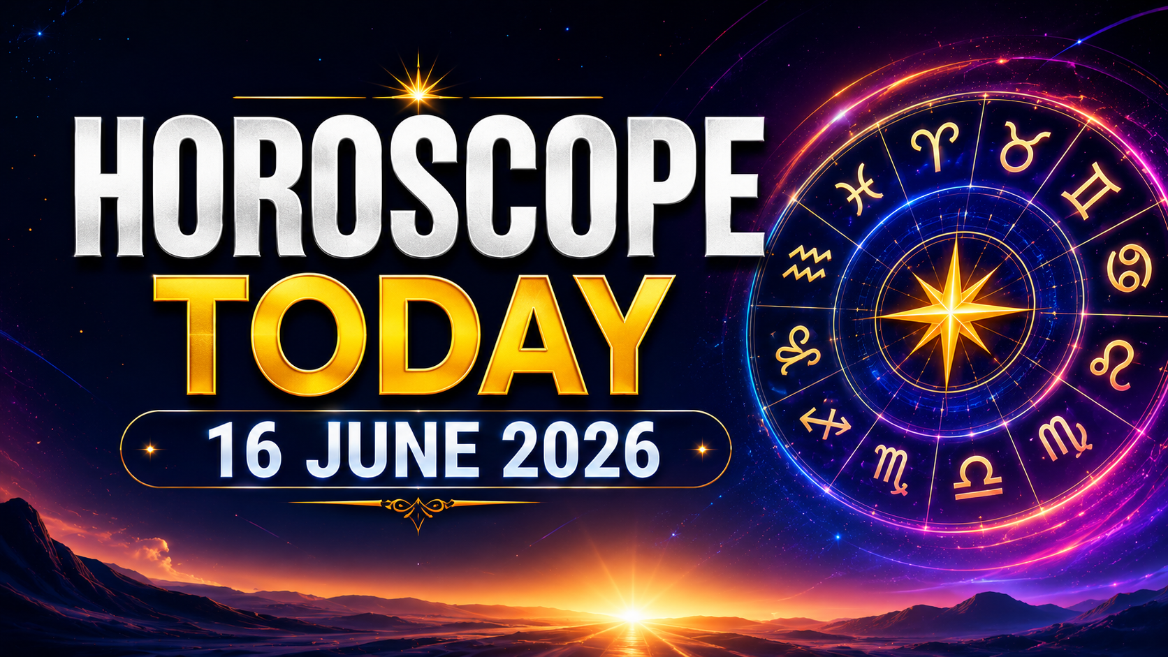 Horoscope Today 16 June
