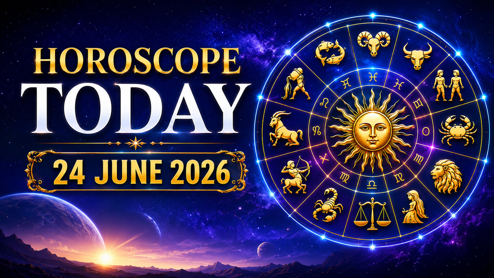 horoscope today 24 june 2026