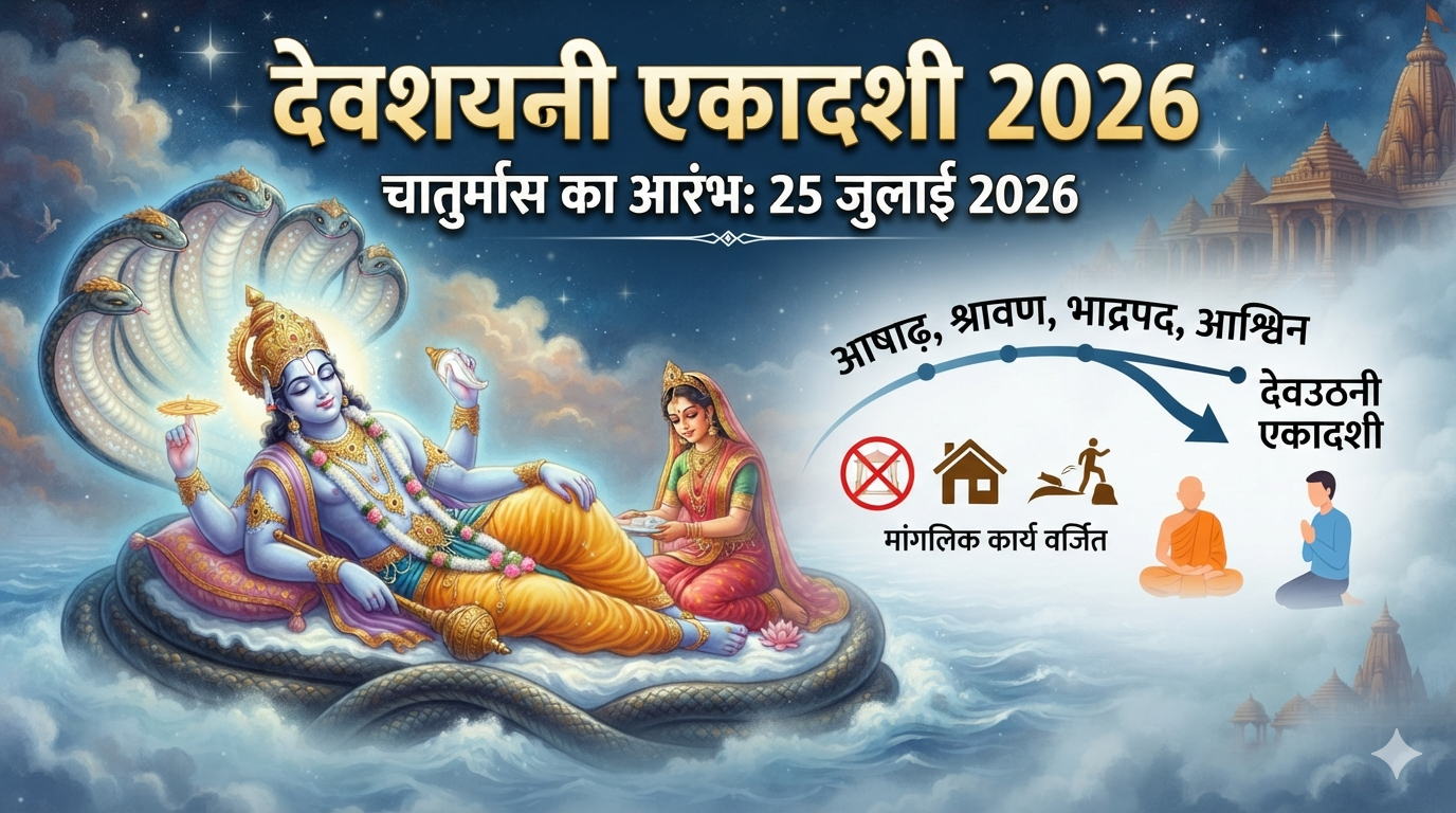 Devshayani Ekadashi 2026: जानें देवशयनी एकादशी कब है? तिथि और शुभ मुहूर्त