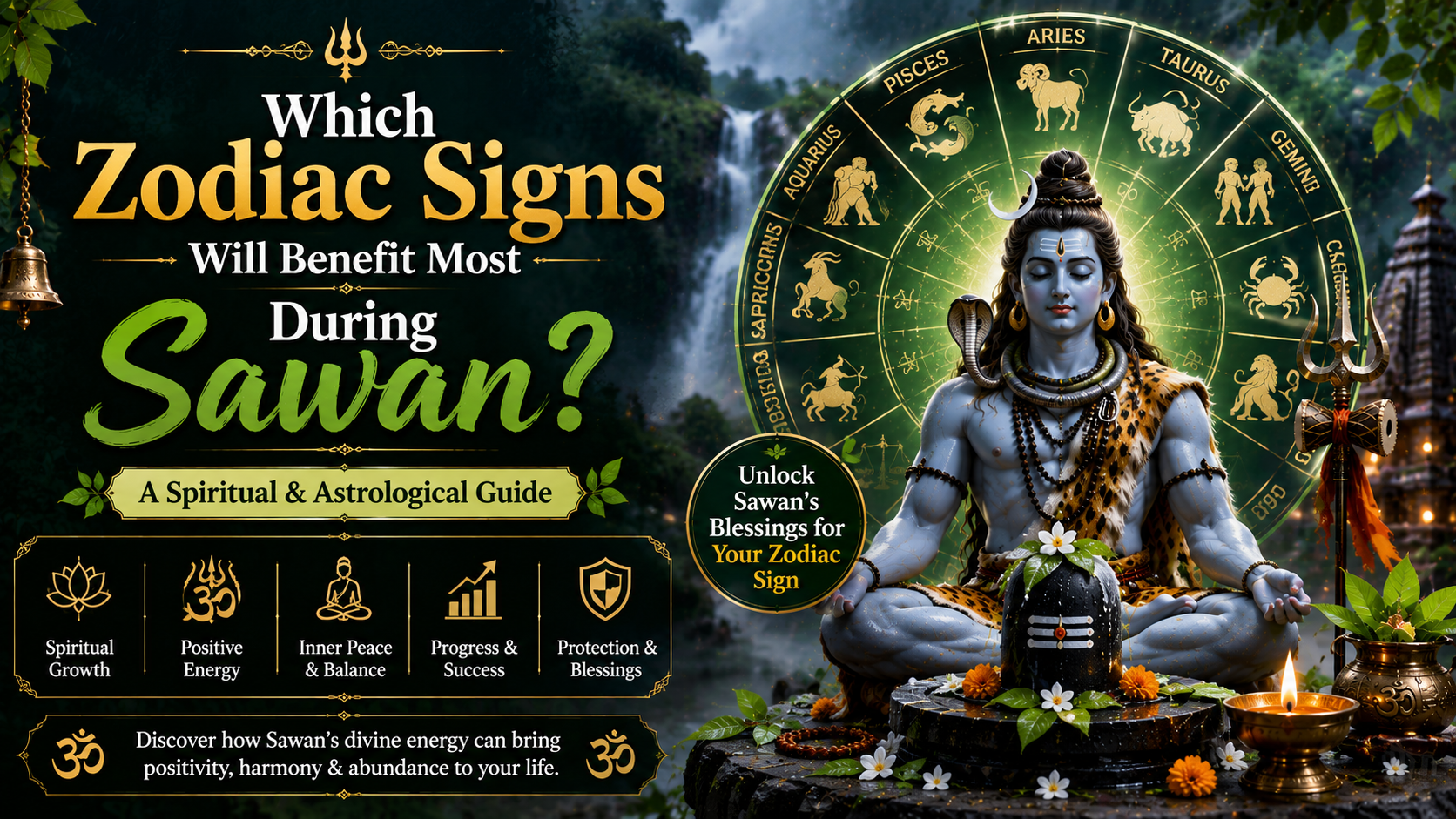 Which Zodiac Signs Will Benefit Most During Sawan