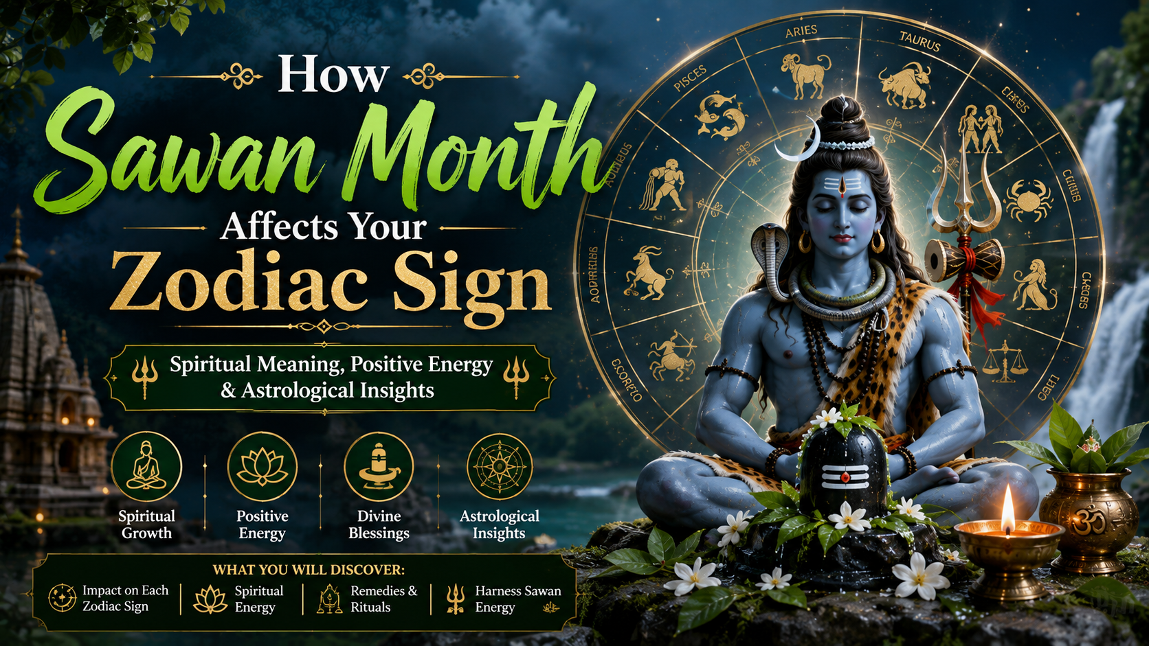 How Sawan Month Affects Your Zodiac Sign